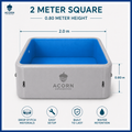 Square Drop-Stitch Pool – 2 x 2 meters