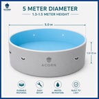 Round Drop-Stitch Pool – 5 Meter Diameter