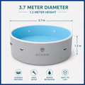 Round Drop-Stitch Pool – 3.7 Meter Diameter
